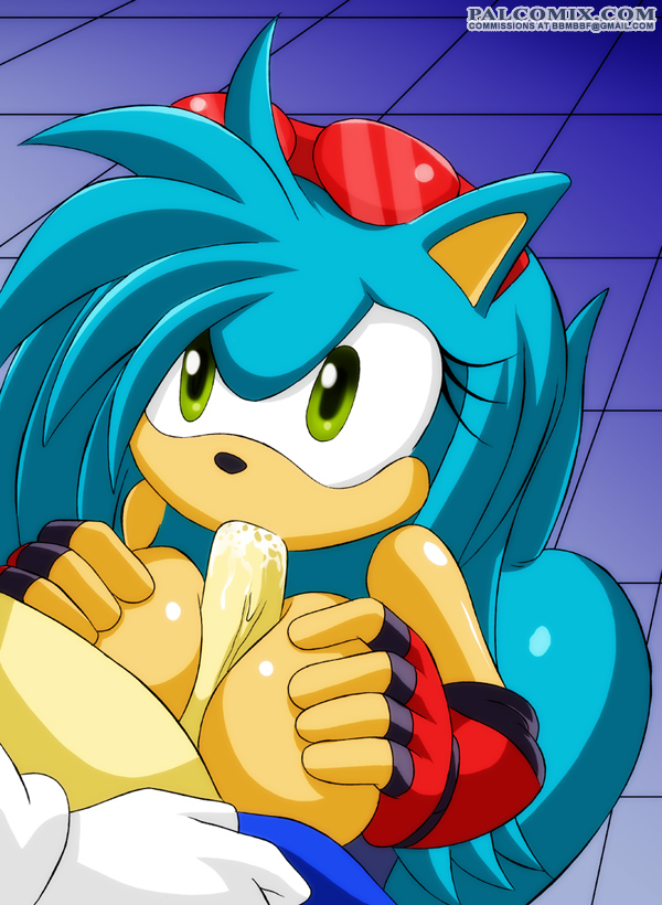 bbmbbf becky becky_the_hedgehog blue_hair breasts duo eyewear fellatio female green_eyes hair hedgehog male mammal oral oral_sex original_character palcomix penis purity sega sex sonic_(series) sonic_fanchar sonic_the_hedgehog straight sunglasses titfuck