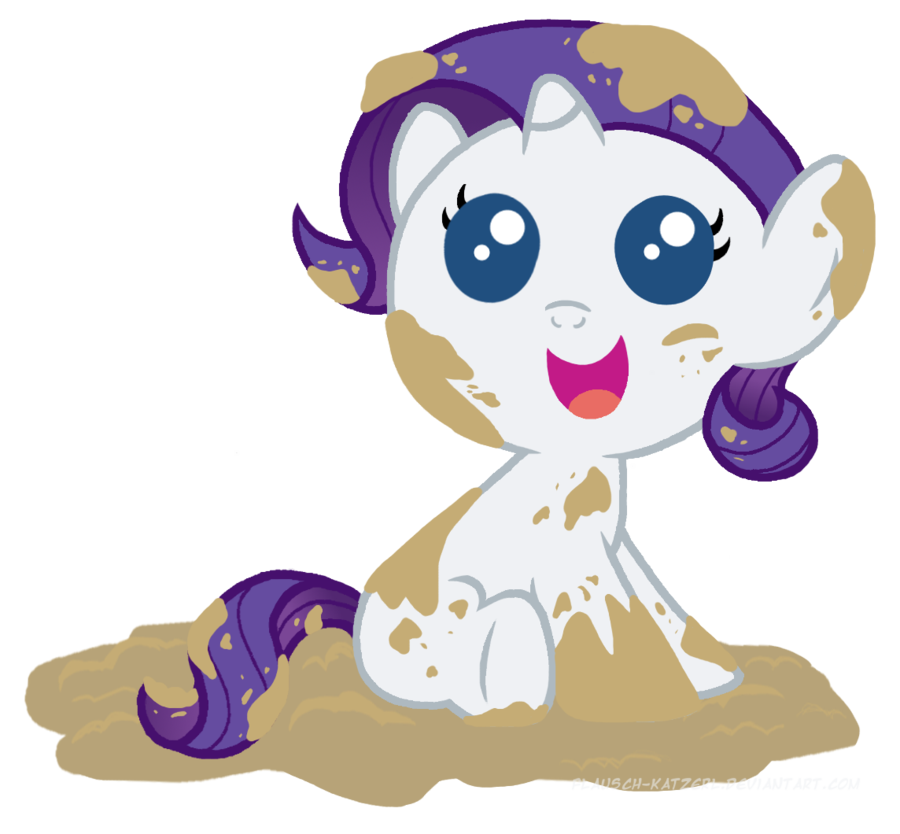blue_eyes cub dirty equine female feral flausch-katzerl friendship_is_magic fur horn horse mammal mud my_little_pony open_mouth plain_background pony rarity_(mlp) smile solo transparent_background unicorn watermark white_fur young
