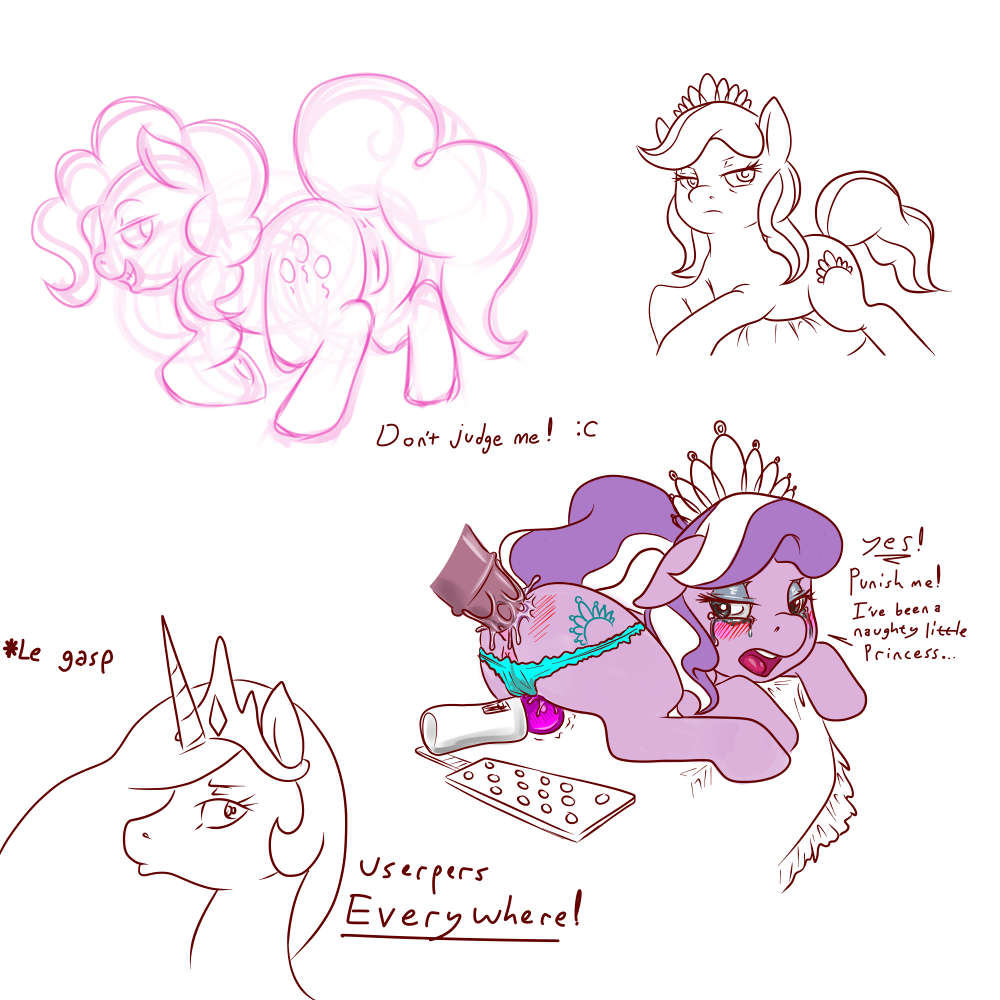 anal_penetration ass_up blush crown crying cub cum cutie_mark diamond_tiara diamond_tiara_(mlp) disembodied_penis duo english_text equine female feral friendship_is_magic group hair horn horse infinityplus1 male mammal multiple_scenes my_little_pony paddle panties penetration penis pinkie_pie pinkie_pie_(mlp) plain_background pony presenting princess_celestia pussy pussy_juice sex sex_toy solo straight tears text tiara two_tone_hair underwear vibrator white_background young