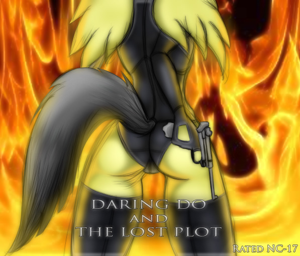 boots butt clothed clothing daring_do_(mlp) equine female fire friendship_is_magic gun invalid_tag jrvanesbroek luger mammal my_little_pony pegasus pistol ranged_weapon skimpy skinsuit solo tight_clothing weapon wings