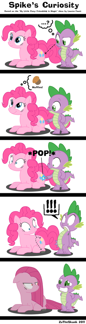 cutie_mark equine friendship_is_magic horse my_little_pony pinkamena_(mlp) pinkie_pie_(mlp) pony spike_(mlp)