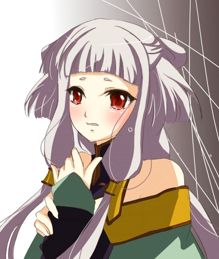 artist_request chinese_clothes code_geass red_eyes silver_hair solo tianzi