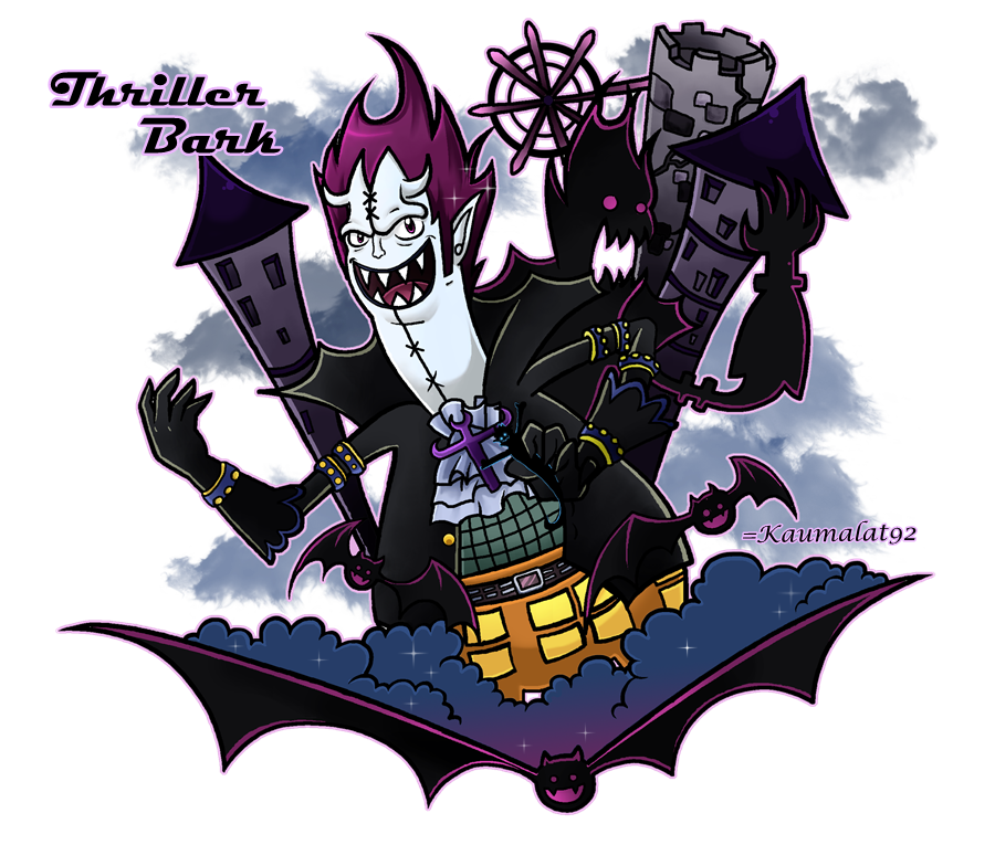 1boy bat castle gecko_moria horns kaumalat92 male male_focus one_piece plaid plaid_pants pointy_ears purple_hair shadow sharp_teeth shichibukai solo stitching thriller_bark transparent_background