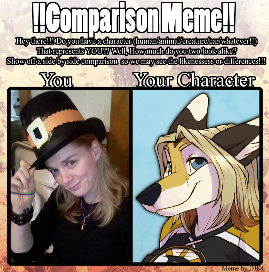 chibi-marrow comparison female hat human smile