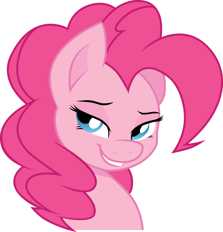 blue_eyes equine female feral friendship_is_magic hair horse joey-darkmeat mammal my_little_pony pink_hair pink_theme pinkie_pie_(mlp) pony smile solo
