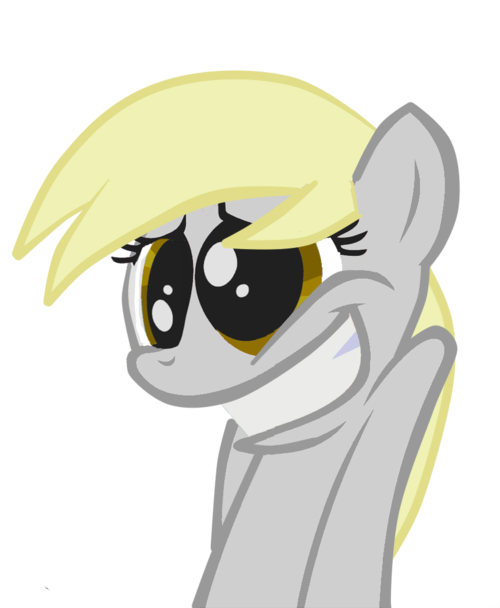 amber_eyes blonde_hair derpy_hooves_(mlp) equine female friendship_is_magic hair horse mammal my_little_pony nervous pegasus plain_background pony smile solo transparent_background wings