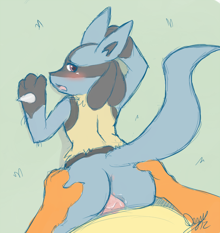 anus charizard demu female interspecies looking_back lucario male nude penetration penis pok&eacute;mon pussy sex size_difference sketch straight vaginal vaginal_penetration