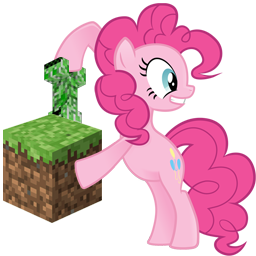 block blue_eyes blues27xx creeper cutie_mark equine female feral friendship_is_magic horse icon low_res mammal minecraft my_little_pony pinkie_pie_(mlp) plain_background pony solo transparent_background video_games