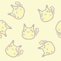 background lowres no_humans pikachu pokemon tileable yellow