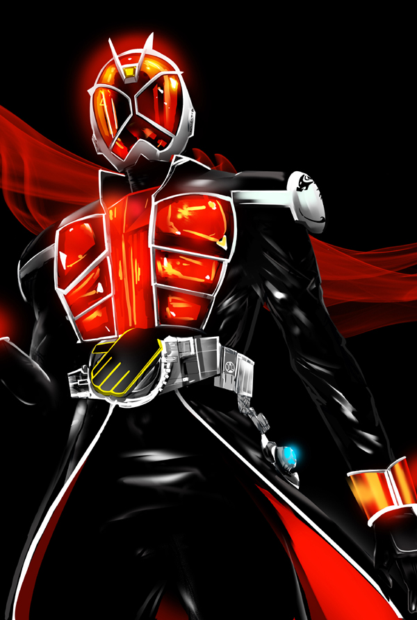 armor belt glowing kamen_rider kamen_rider_wizard kamen_rider_wizard_(series) male_focus mask nof solo tailcoat