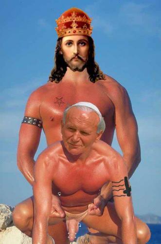 christianity fakes jesus john_paul_ii pope religion
