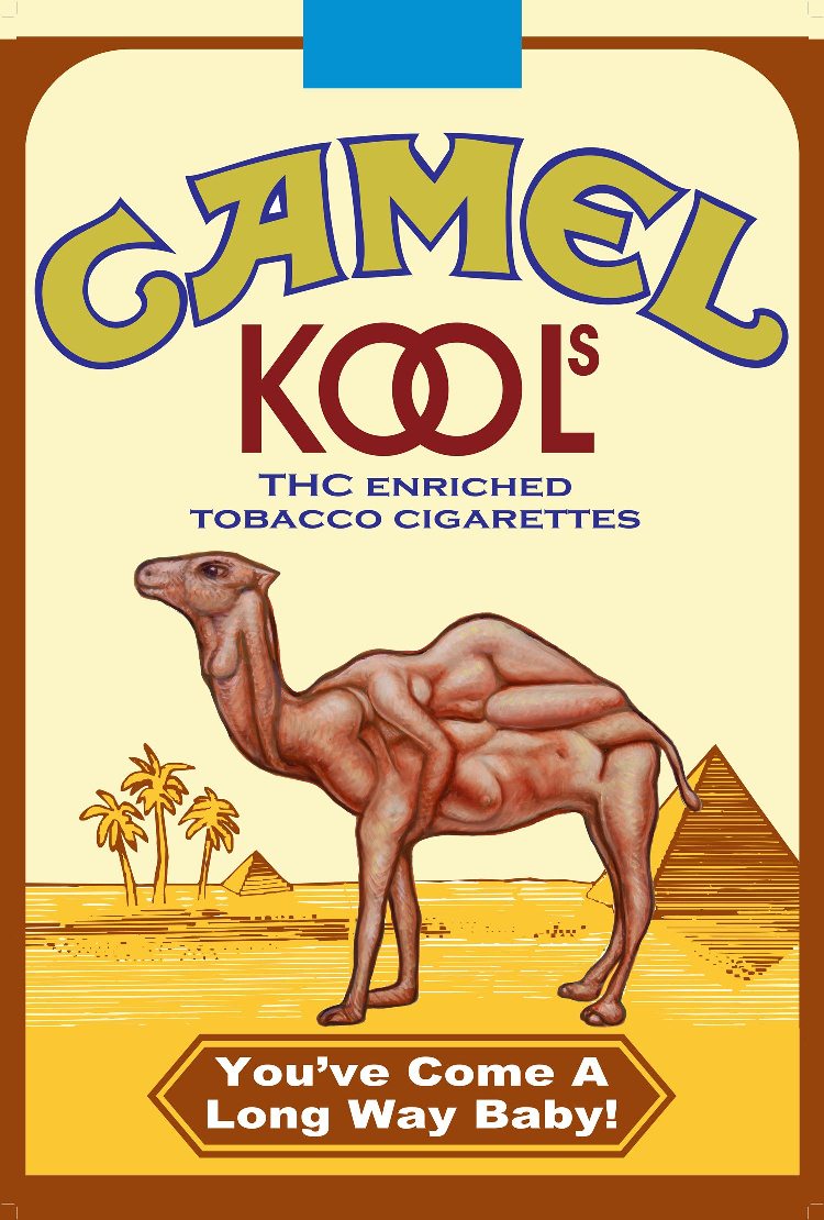 camel_cigarettes joe_camel kool_cigarettes mascots ron_english virginia_slims