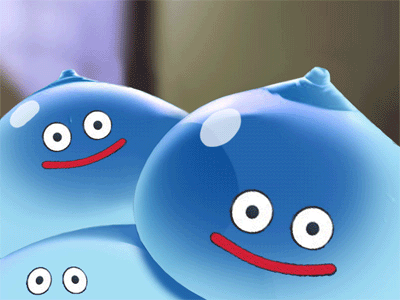 animated dragon_quest slime tagme