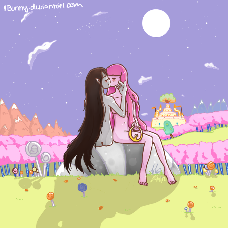 adventure_time marceline princess_bubblegum tagme vbunny