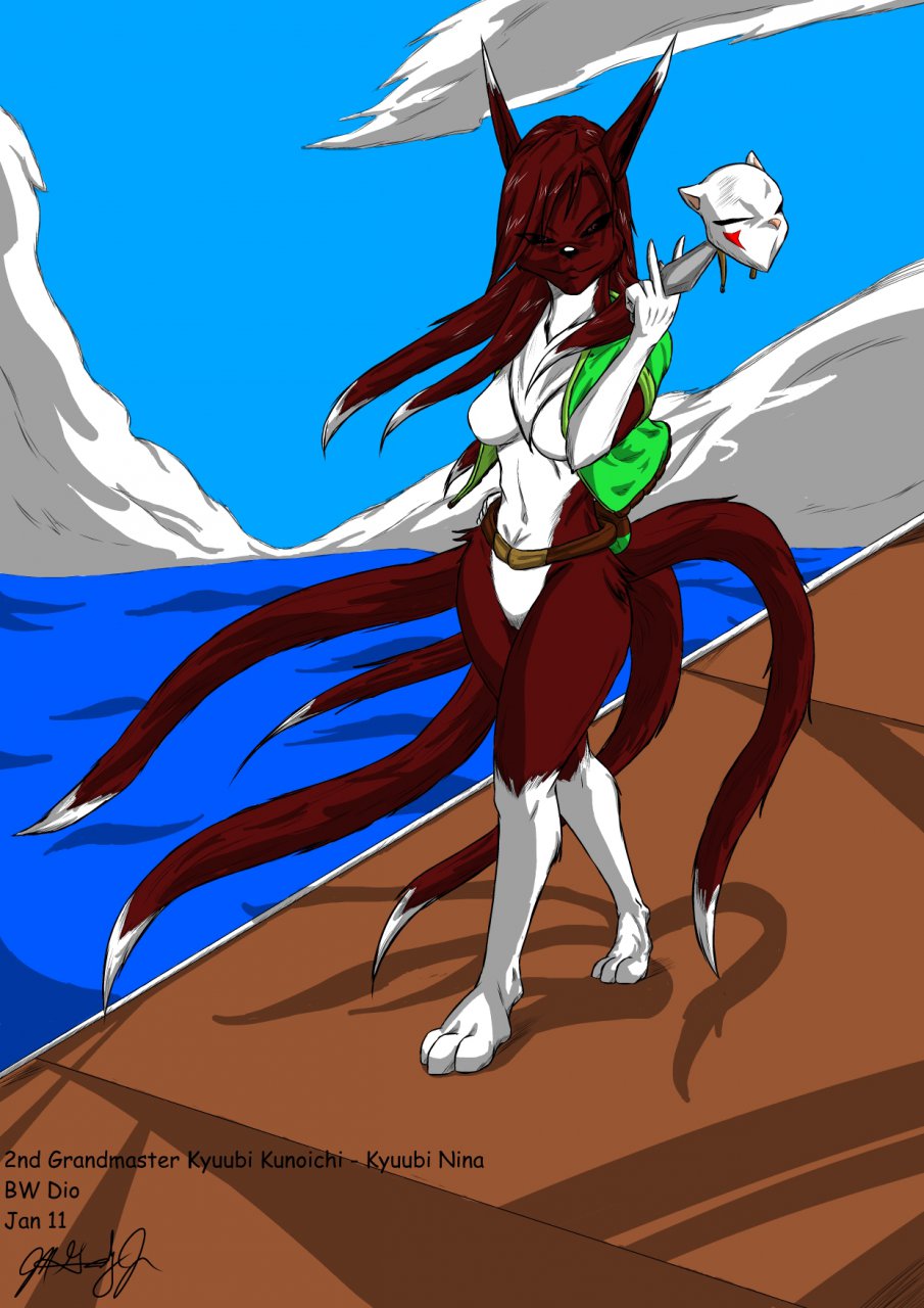 bluefoxlover kyuubi ninetales project_00_wolfen tagme