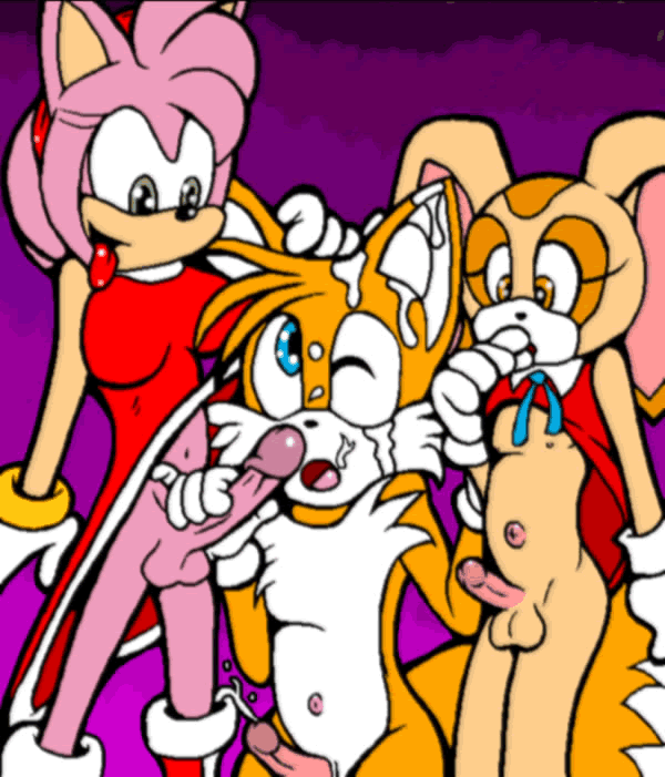 amy_rose cream_the_rabbit sonic_team tagme tails