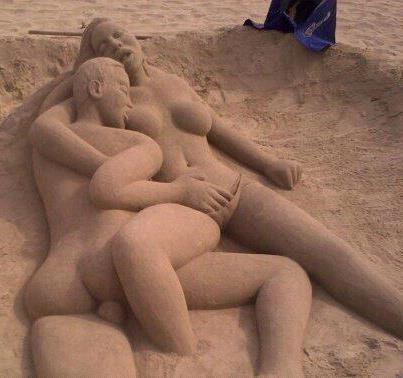 inanimate sand sand_sculpture tagme
