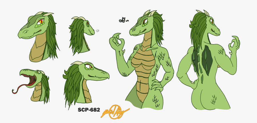 copypastepony scp scp-682 tagme the_scp_foundation