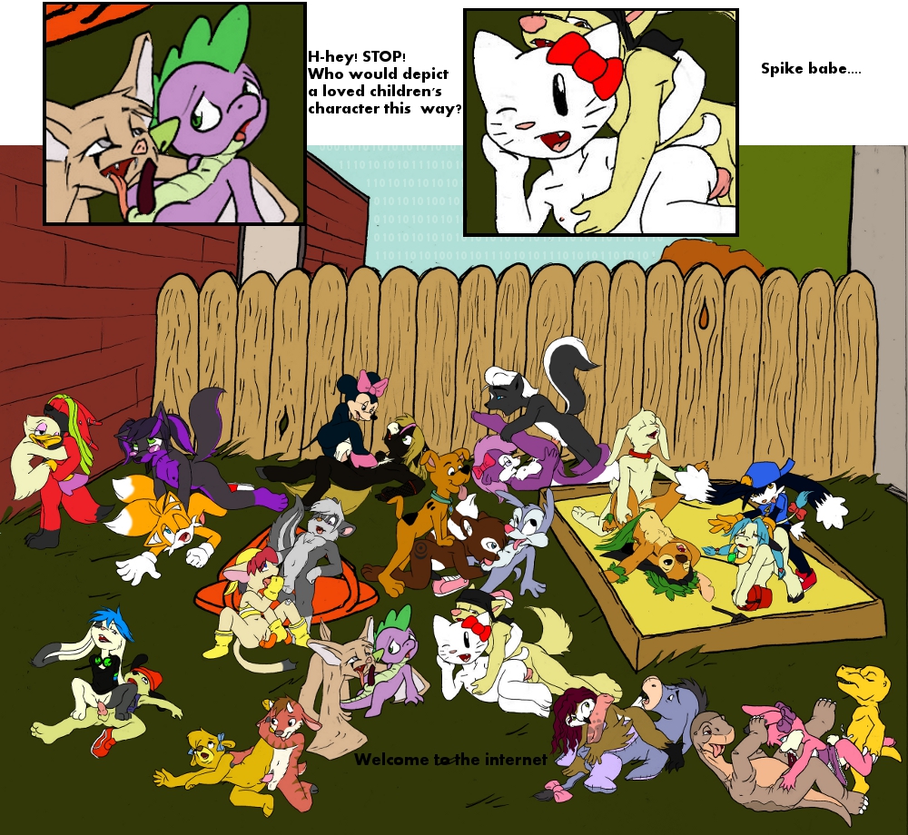 a_pup_named_scooby-doo agumon babs_bunny crossover daisy_duck digimon fifi_le_fume friendship_is_magic hello_kitty klonoa land_before_time lilo_and_stitch littlefoot minnie_mouse molly_cunningham my_little_pony reodemondays scooby-doo sonic_team spike tagme tails talespin tiny_toon_adventures