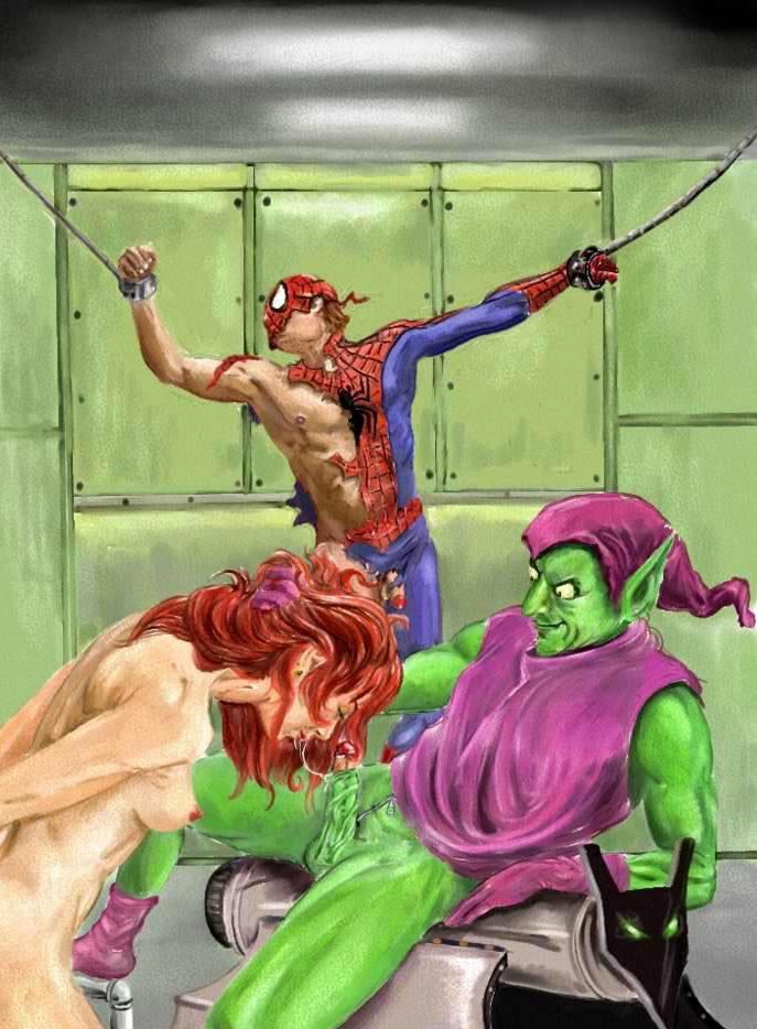 green_goblin marvel mary_jane_watson pat peter_parker spider-man