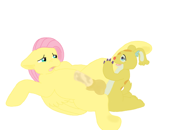 crossover fluttershy friendship_is_magic lilo_and_stitch my_little_pony rascalraccoon twang
