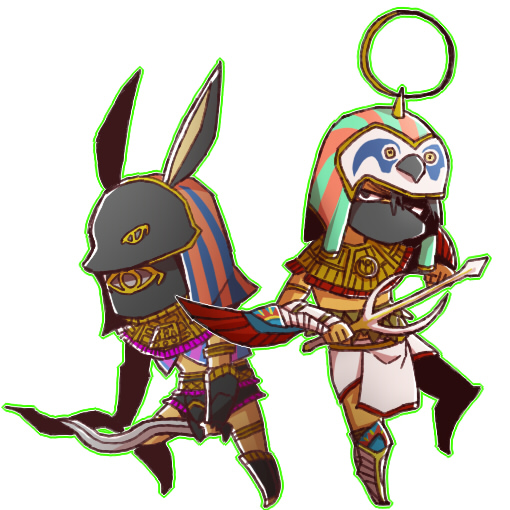 anubis armor egypt egyptian egyptian_clothes gladiator gladiator_begins helmet horus jewelry lots_of_jewelry sword weapon
