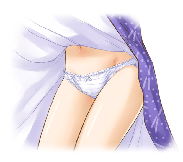 kasuga_yukihito kochiya_sanae navel panties skirt skirt_lift solo touhou underwear