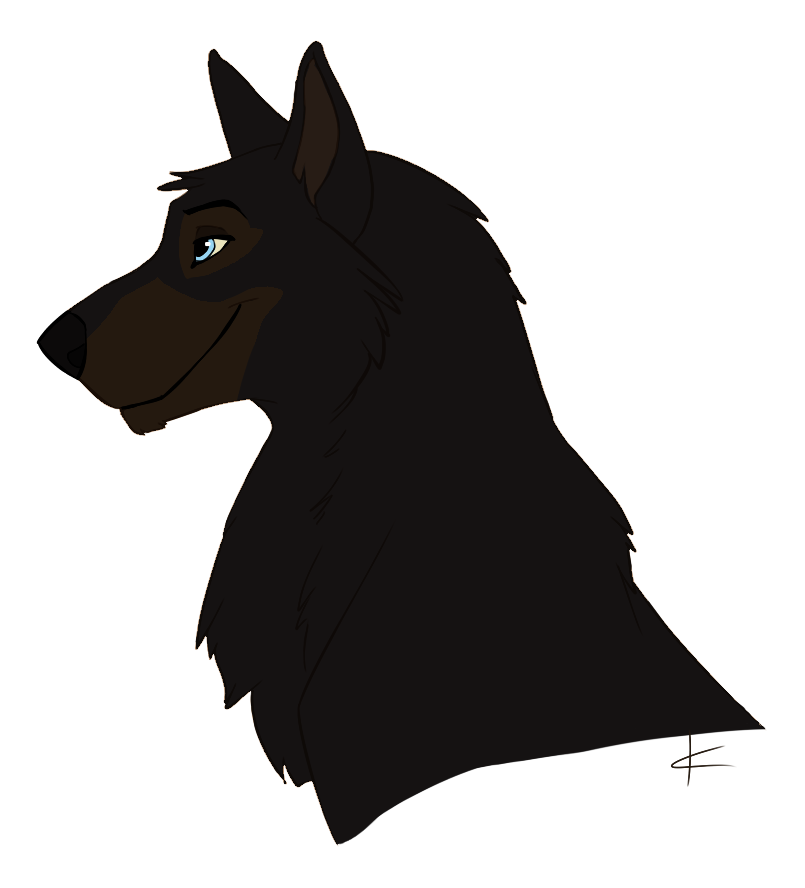 black blue_eyes canine feral fur knon male mammal solo wolf