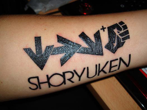 capcom failure lowres photo real shoryuken shouryuuken street_fighter tattoo uppercut