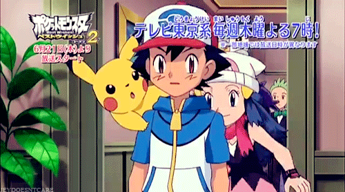 hikari_(pokemon) lowres pikachu pokemon pokemon_(anime) satoshi_(pokemon)