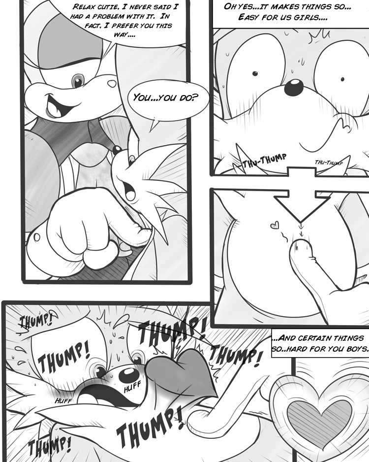 &lt;3 age_difference anthro canine comic dialogue english_text female fox grope lagomorph male miles_prower milf monochrome mother rabbit sammy_stowes sega sonic_(series) vanilla_the_rabbit young