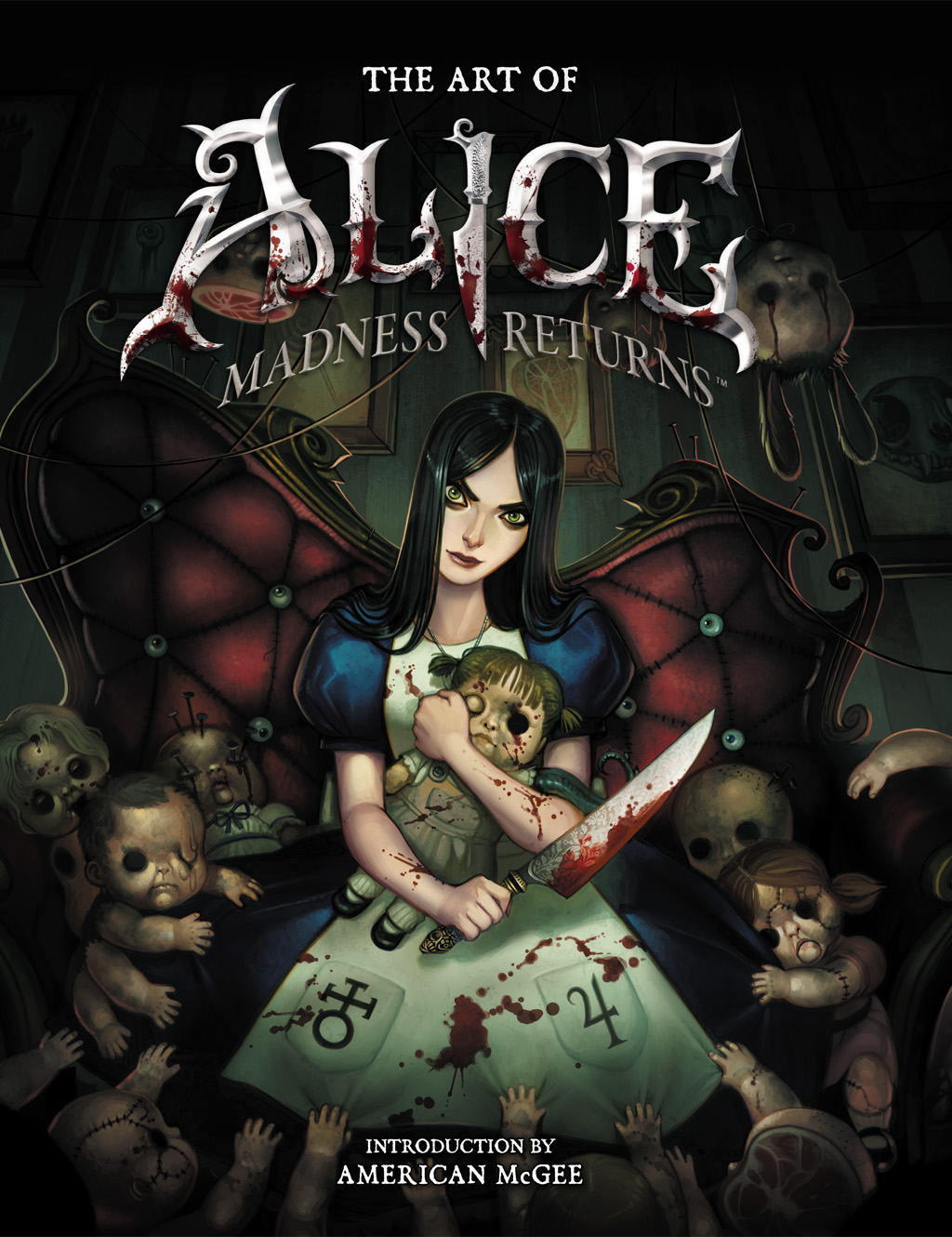 alice:_madness_returns alice_(wonderland) american_mcgee's_alice artbook artist_request chair cover doll highres jupiter_symbol solo uranus_symbol