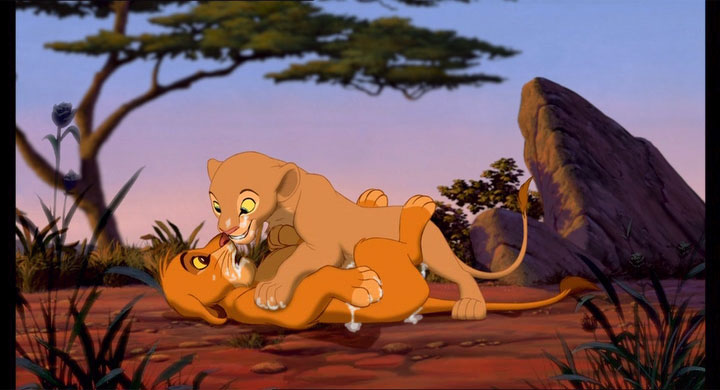 africa canon_couple cub cum disney feline female feral feral_on_feral flower lion male mammal nala open_mouth paws rape_face rock screencap simba straight surprise the_lion_king young