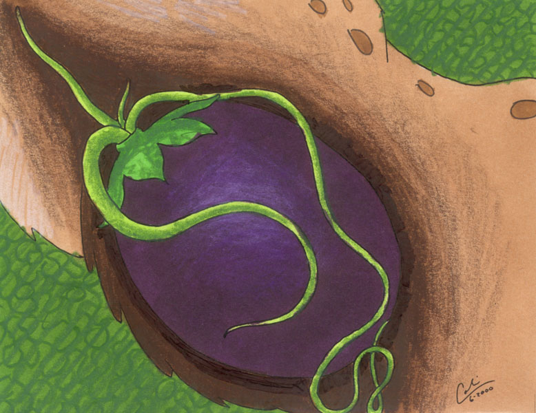 eggplant guppy_(artist) hyena internal male mammal roots tentacles unknown_artist