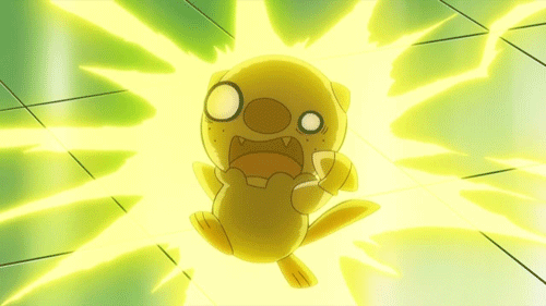 animated animated_gif lowres no_humans oshawott pokemon pokemon_(anime)