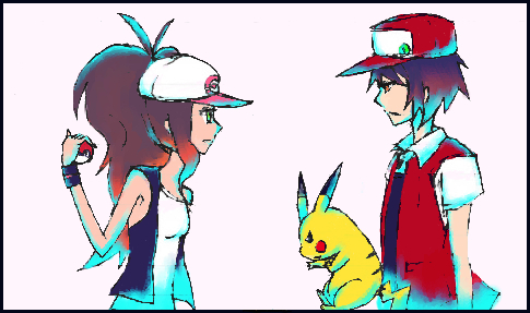 cap hat lowres pokemon pokemon_(game) pokemon_bw red_(pokemon) touko_(pokemon)