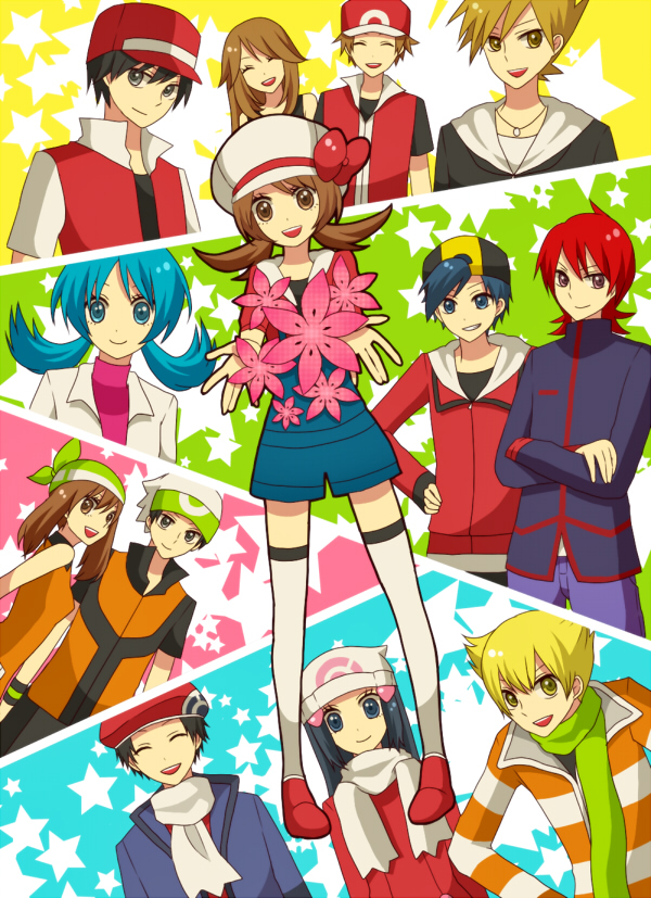 6+boys bad_id bad_pixiv_id blue_(pokemon) coat crystal_(pokemon) dual_persona full_body gold_(pokemon) haruka_(pokemon) hikari_(pokemon) jun_(pokemon) kotone_(pokemon) kouki_(pokemon) looking_at_viewer monaco_(rmn02) multiple_boys multiple_girls ookido_green pokemon pokemon_(game) pokemon_dppt pokemon_frlg pokemon_gsc pokemon_hgss pokemon_platinum pokemon_rgby pokemon_rse red_(pokemon) red_(pokemon_frlg) red_(pokemon_rgby) silver_(pokemon) twintails winter_clothes yuuki_(pokemon)