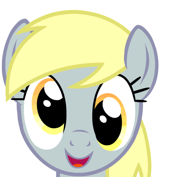 alpha_channel animated blackgryph0n blonde_hair derp_eyes derpy_hooves_(mlp) equine female friendship_is_magic hair horse mammal my_little_pony plain_background pony smile solo transparent_background yellow_eyes