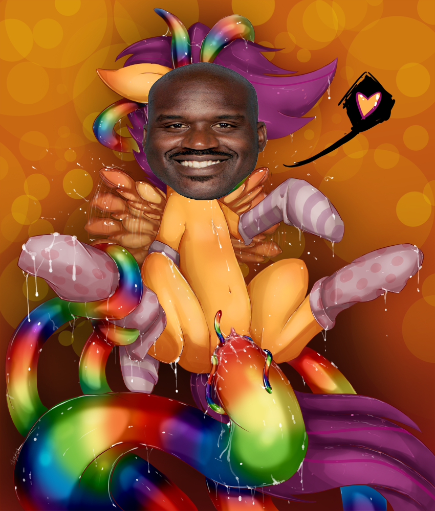 friendship_is_magic my_little_pony scootaloo shaquille_o'neal tagme