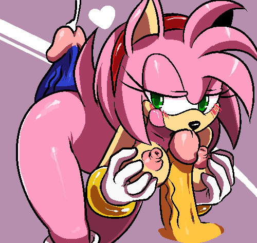 amy blush breasts canine cum female fox hedgehog male mammal miles_prower penis rose sega sex sonic_(series) sonic_the_hedgehog sssonic2 straight team