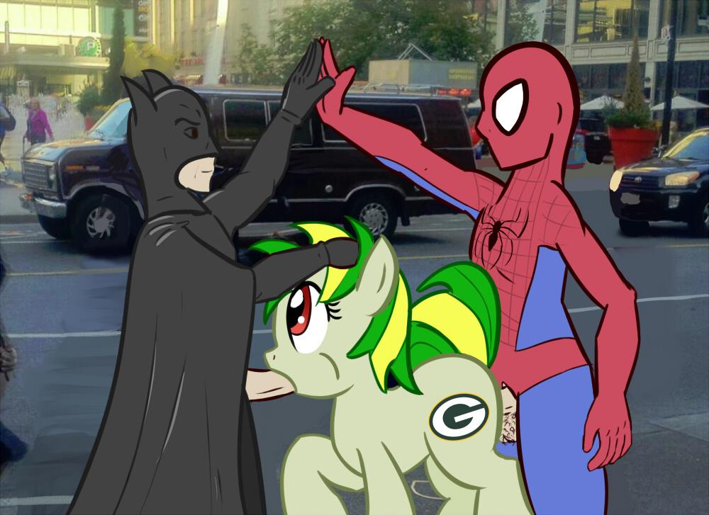 batman batman_(series) crossover dc friendship_is_magic marvel my_little_pony spider-man spider-man_(series) whatsapokemon