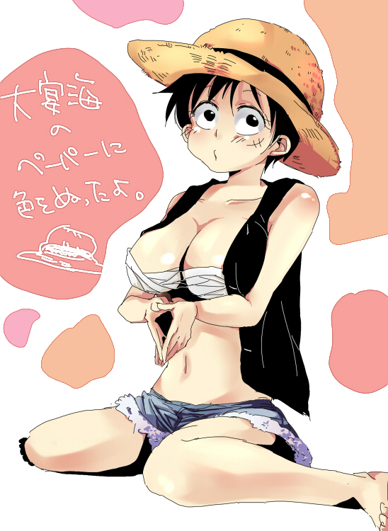 monkey_d._luffy one_piece rule_63 tagme