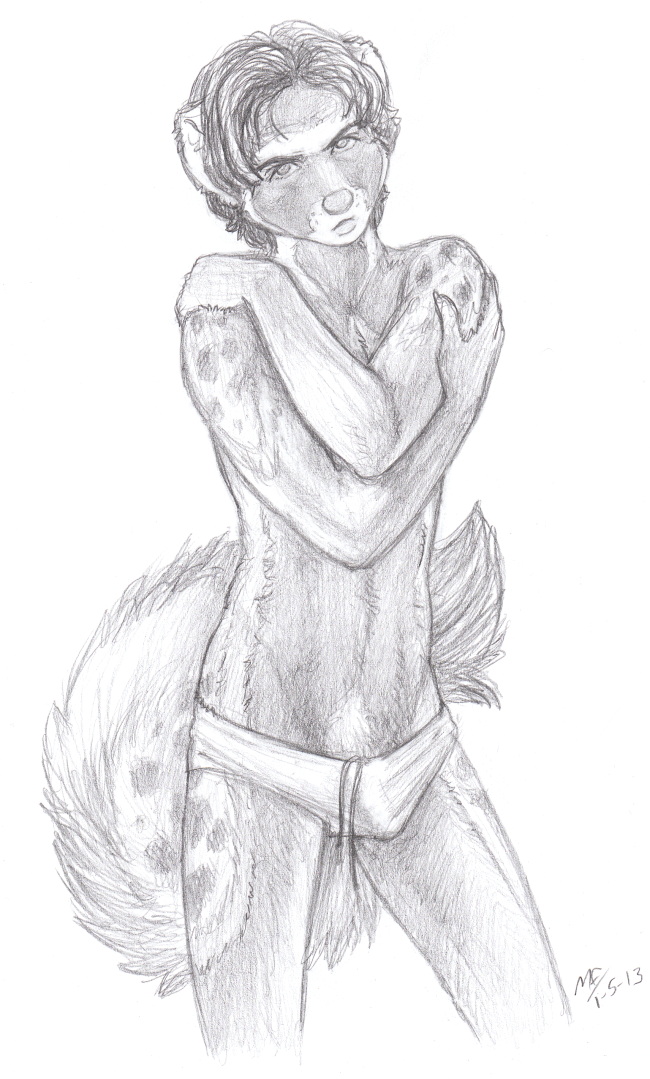anthro avoid_posting bulge conditional_dnp ferret fluffy_tail front greyscale hair kimber_di_furetti looking_at_viewer male mammal marbled_polecat monochrome moodyferret mustelid plain_background polecat pubes short_hair solo spots standing topless underwear weasel white_background