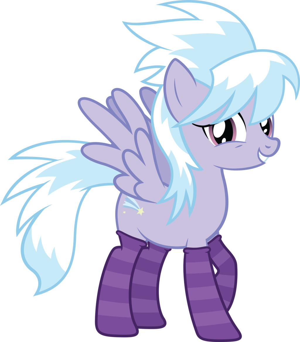 absurd_res cloud_chaser_(mlp) cutie_mark equine female feral friendship_is_magic hair hi_res horse looking_at_viewer mammal my_little_pony pegasus plain_background pony purple_eyes quanno3 smile socks solo transparent_background two_tone_hair vector wings