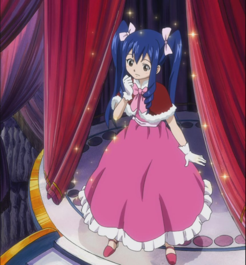 1girl blue_hair dress fairy_tail fairy_taill twintails wendy_marvell