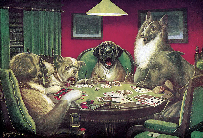 &#9824; &#9827; &#9830; &lt;3 ace_of_diamonds ace_of_hearts ambiguous_gender bag book canine card cards cassius_marcellus_coolidge chair chearing cheering cigar collar collars dog drinking eyewear five_of_diamonds five_of_hearts four_of_hearts gambling game glass glasses humor inspired_by_proper_art jack_of_spades k9 king_of_clubs king_of_hearts lamp light mammal open_mouth pipe playing_card poker poker_chip poker_chips poker_table pouch sack smoking spectacles spoker_chips table tag teeth ten_of_diamonds ten_of_spades three_of_clubs three_of_diamonds three_of_spades tongue two_of_clubs two_of_diamonds