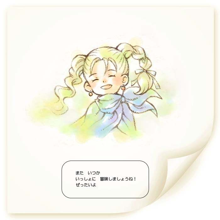 bianca blonde_hair braid cape closed_eyes comic dragon_quest dragon_quest_v earrings jewelry noki_(hanken) smile solo translated twin_braids