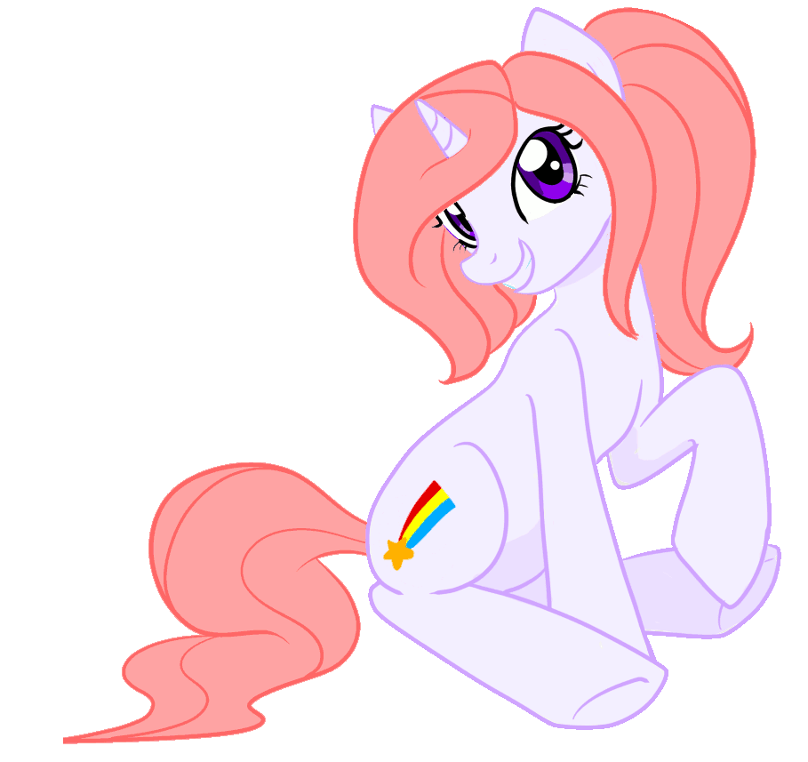animated cutie_mark equine female feral friendship_is_magic hair horn looking_at_viewer mammal multi-colored_hair my_little_pony purple_eyes silvermidnight solo starlight_prism unicorn