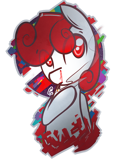 blood equine female friendship_is_magic horse mammal my_little_pony nose_bleeds nosebleed plain_background pony ppdraw red_eyes red_mane smoking solo transparent_background