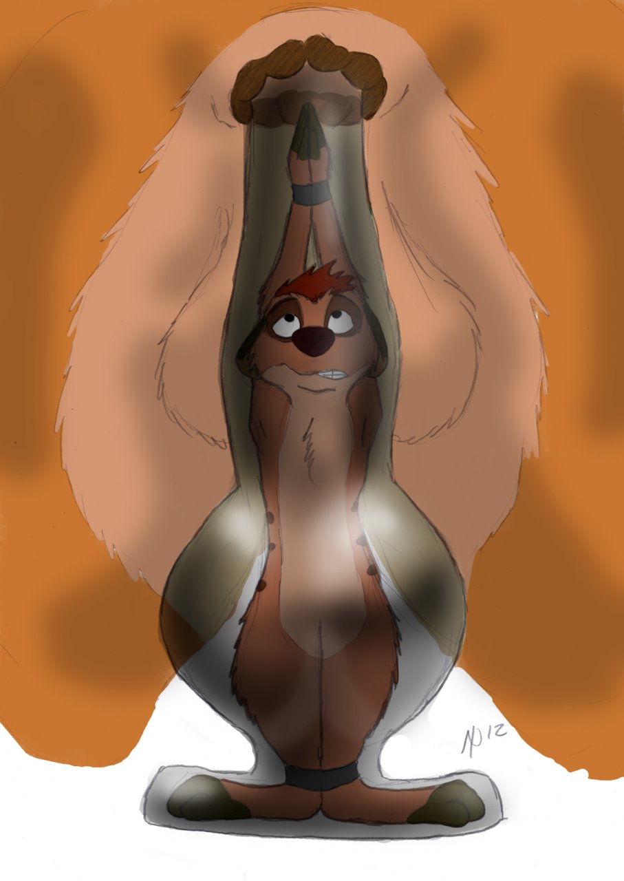 anal anal_insertion anal_penetration anal_vore anus balls butt disney dombrus feline feral insertion king lion male mammal penetration plain_background royalty simba the_lion_king timon vore what white_background